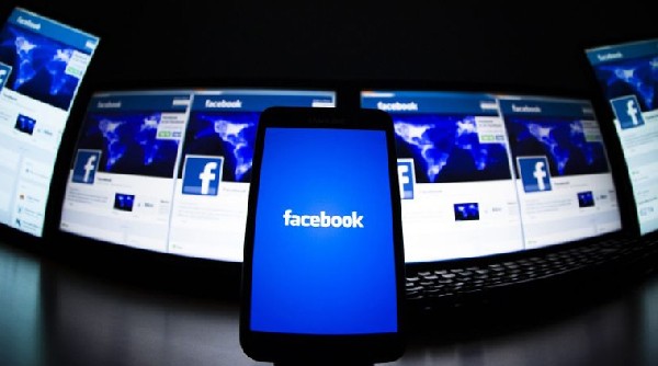 Facebook screen